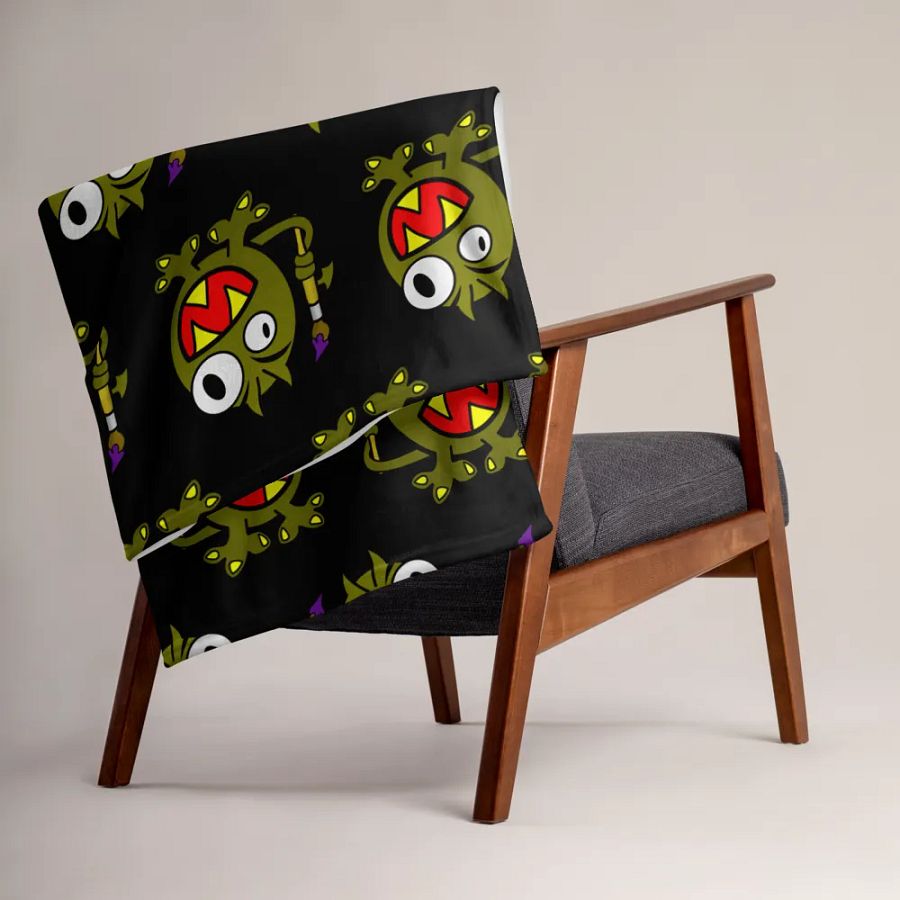 Monty Logo Throw Blanket product image (16)