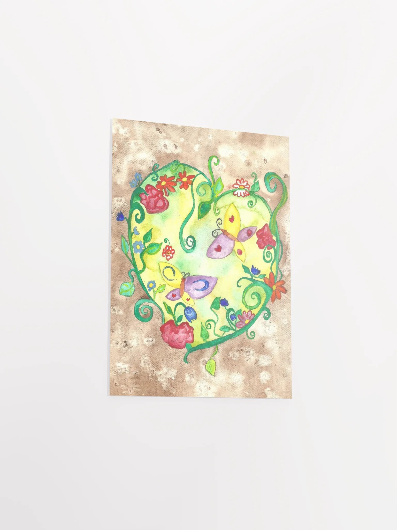 Enchanted Summer Heart Art Print product image (3)