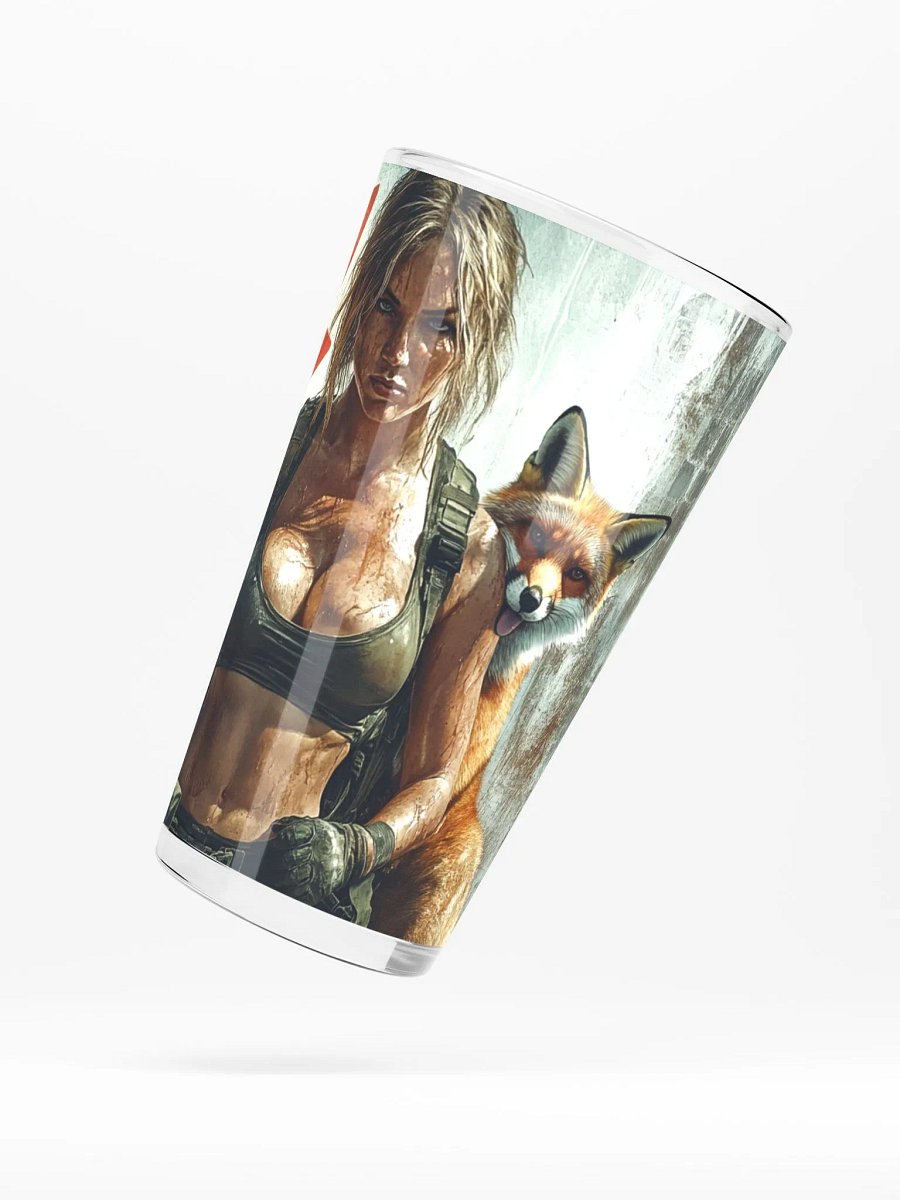 Canada Fox Pint glass product image (5)