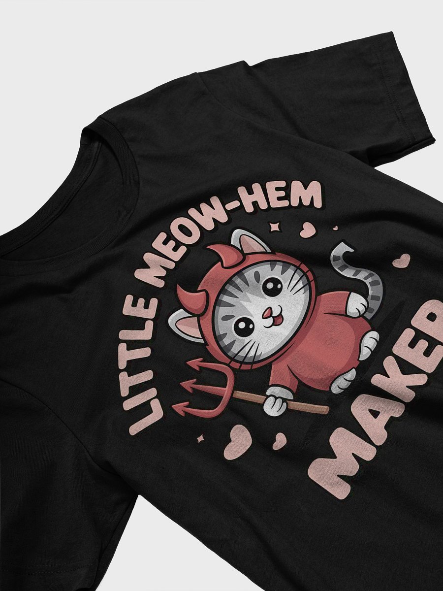 Little Meow-hem Maker Devil Cat T-Shirt product image (30)