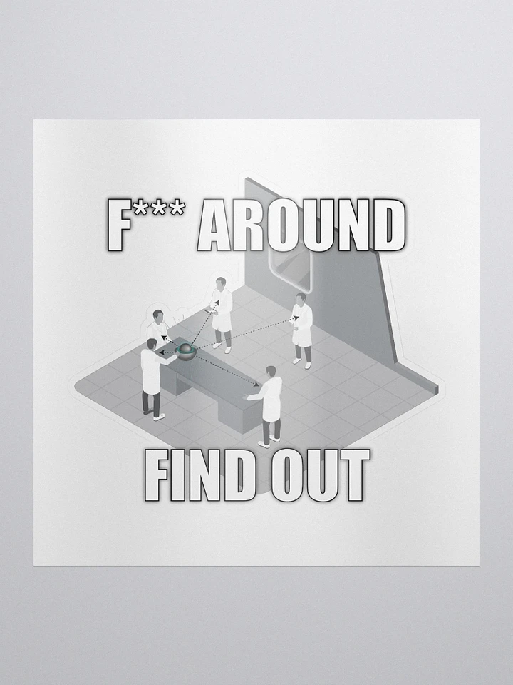 F*** Around, Find Out Sticker product image (1)