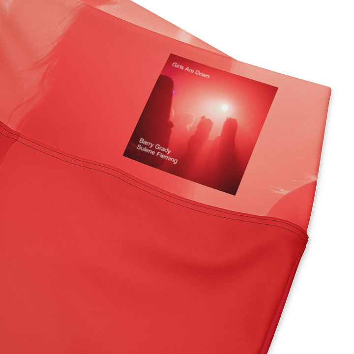 'Girls Are Down' EcoFlare High-Waisted Leggings product image (1)