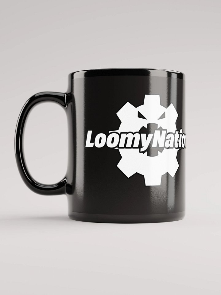 LoomyNation black mug 11 oz product image (1)
