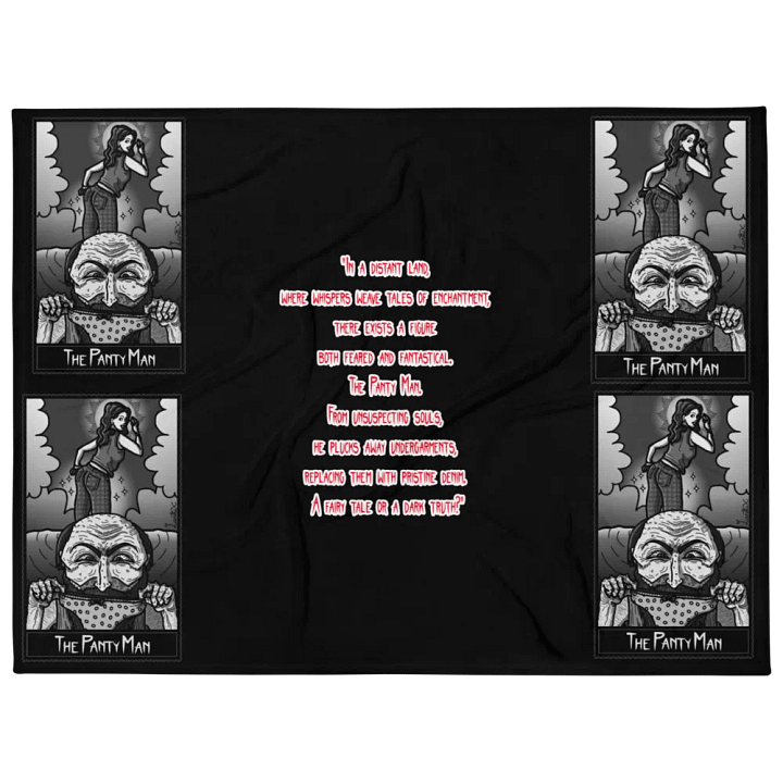 Show Respect with Panty Man Blanket Art by LanttuX on Twitch.tv product image (1)
