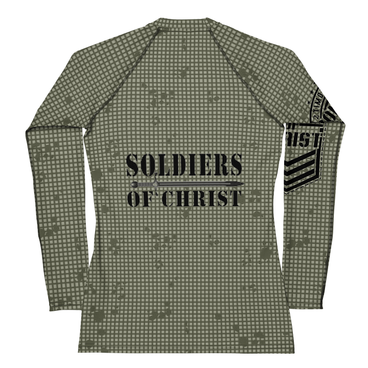 Faithful Camo: Women's Rash Guard - Desert Night Camo product image (2)