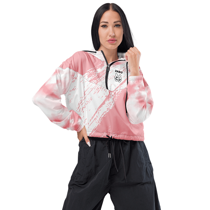 Urban Pastel Dream Pink Mesh Windbreaker product image (1)