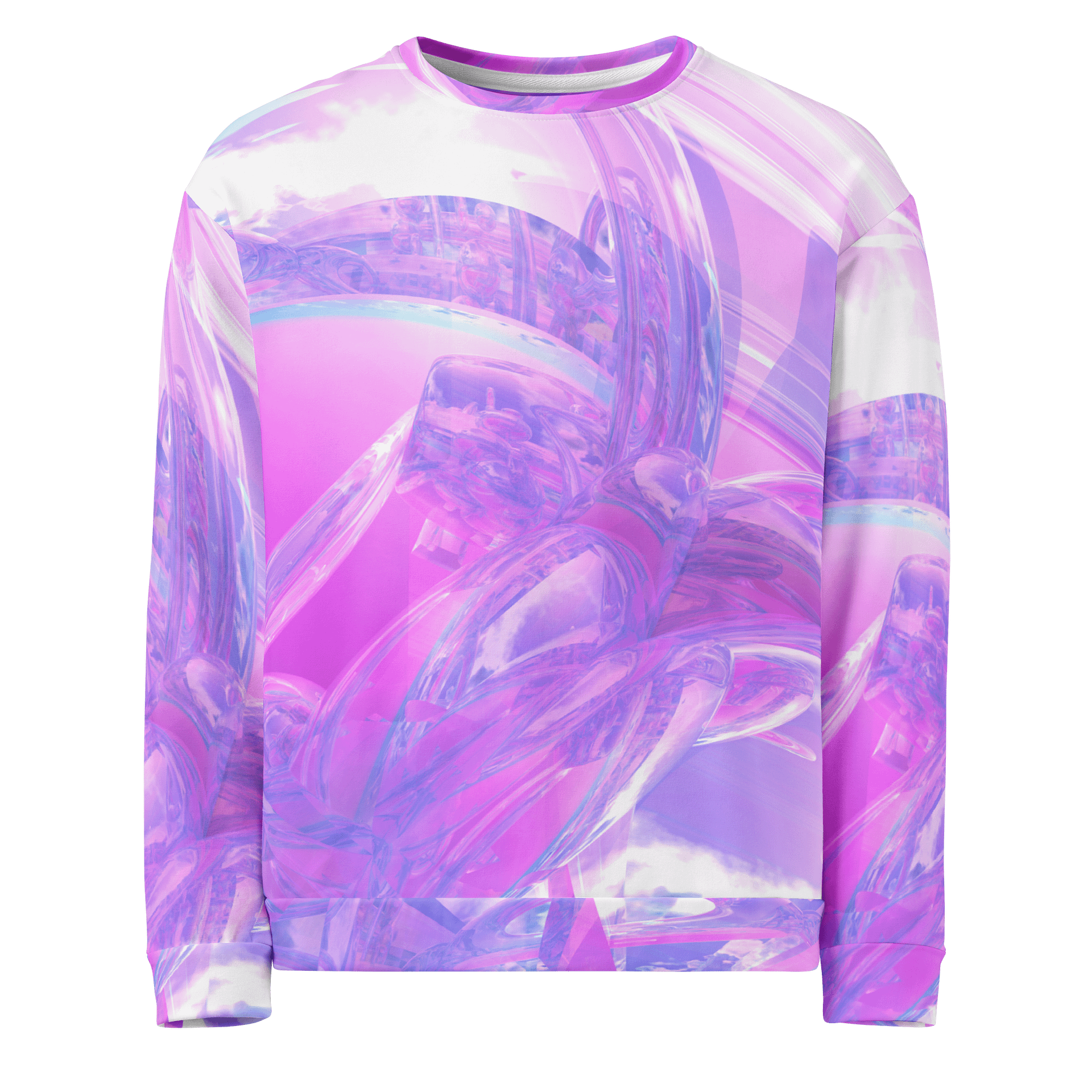 Fluid Reflections Recycled Sweatshirt product image (1)