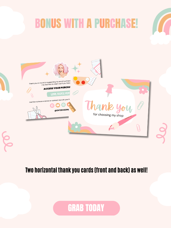 Whimsical MRR/PLR Etsy Receipt Banners product image (4)