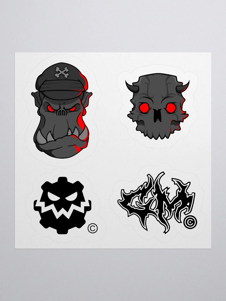 GhrimMachine Kiss Cut Stickers product image (2)