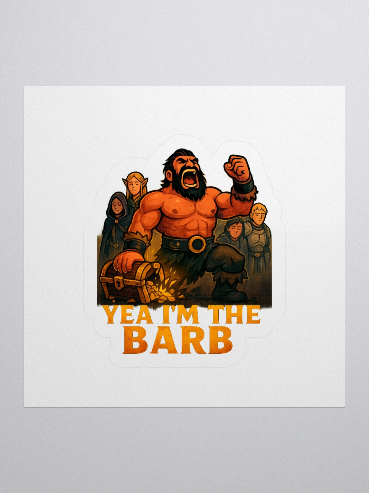 Barbarian Sticker product image (3)