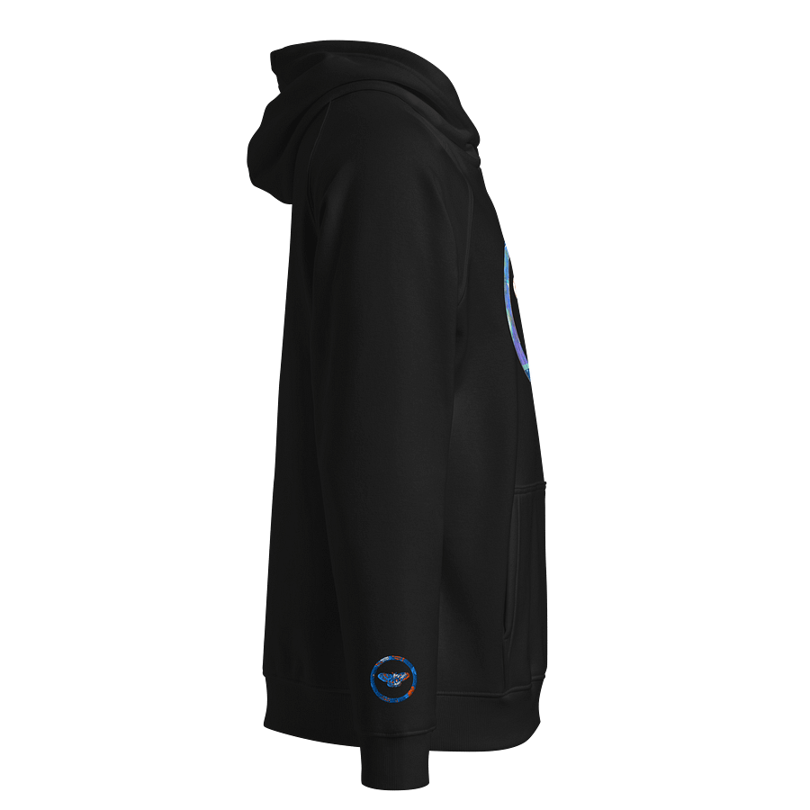 Moth SOL'S Eco Raglan Hoodie (Front Patch) with Embroidered Sleeves product image (4)