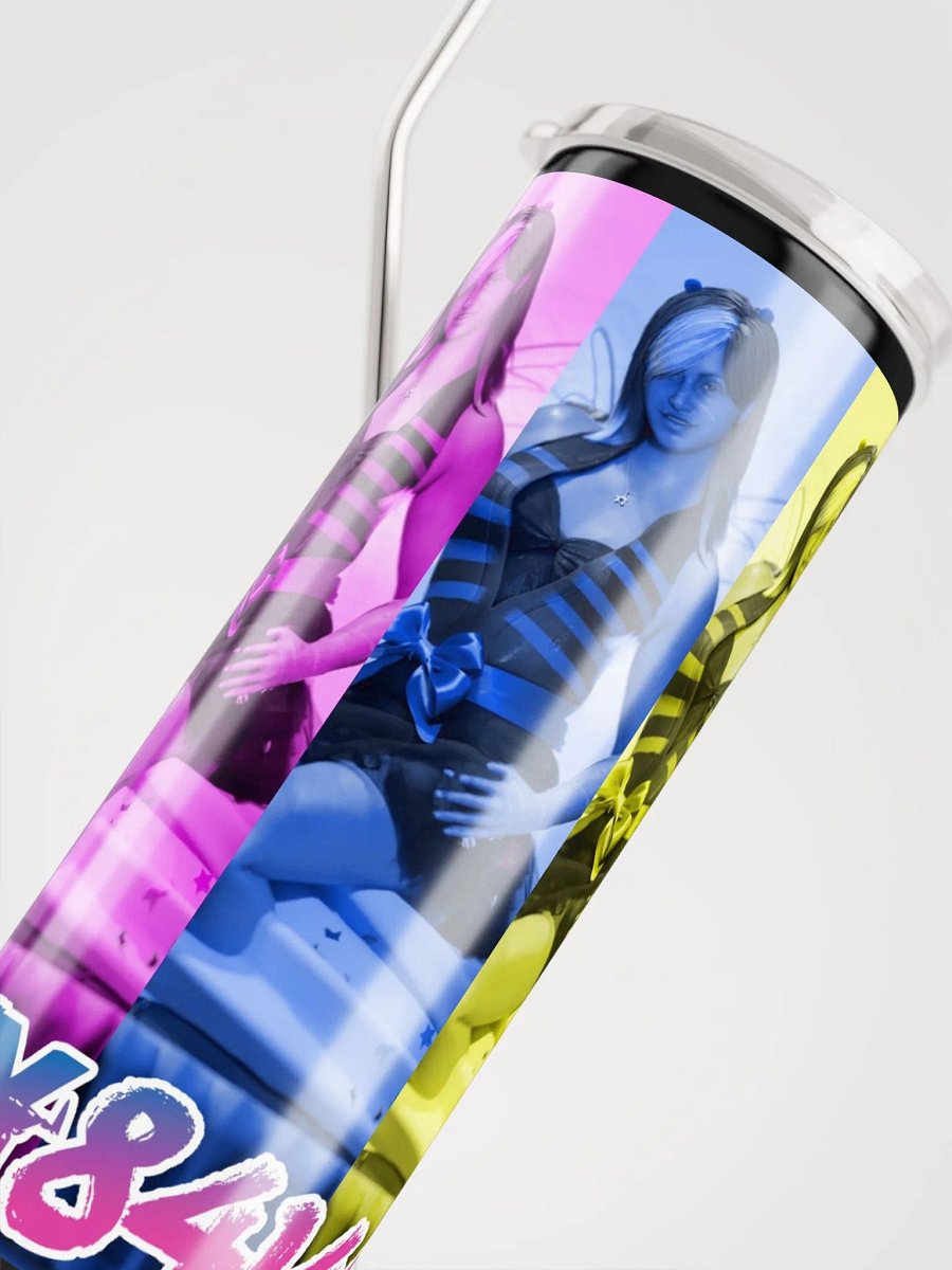 💜🐝 Baddie's One Year Twitch Anniversary Tumbler🧁💜 product image (5)