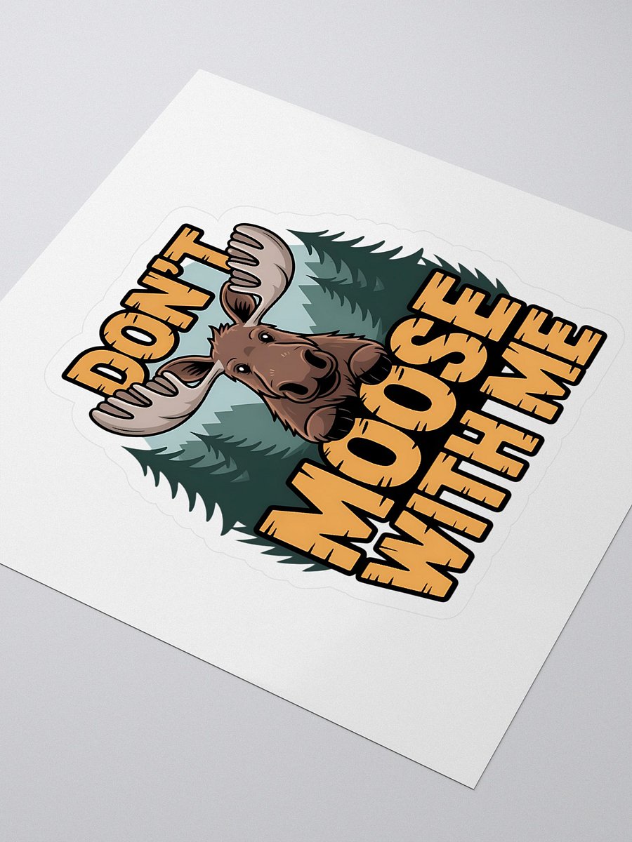 Majestic Moose Kiss Cut Stickers product image (3)