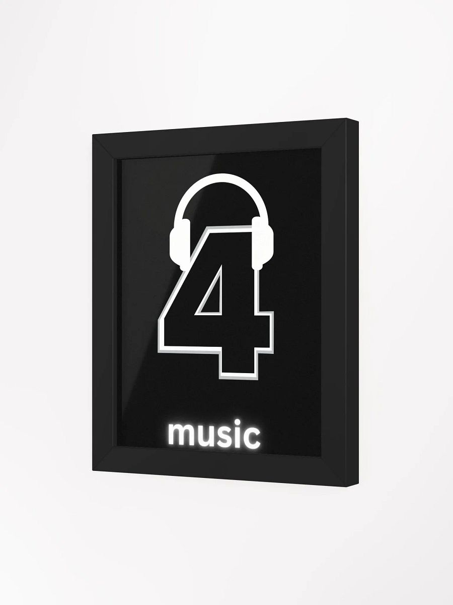 Melodic Number 4 Framed Poster product image (30)