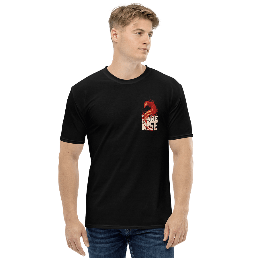 Dare To Rise - Men's Tee - Dual Print (Back and Pocket Front) product image (2)