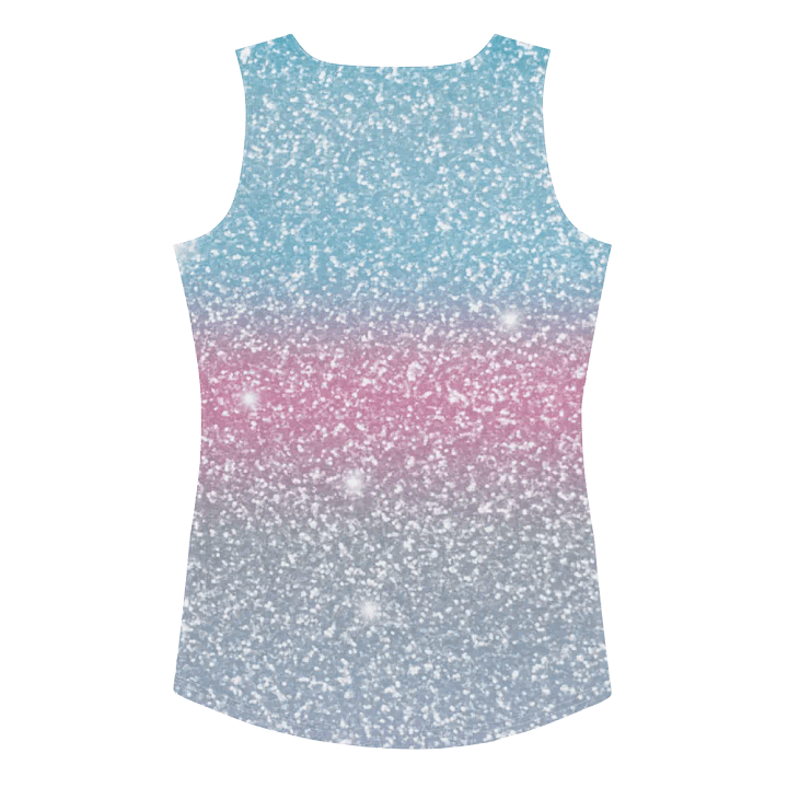 Glitter Unicorn Texture Design Tank Top (4) product image (2)
