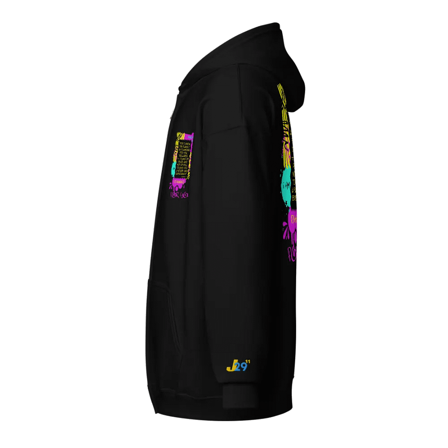 I KNOW THE PLANS ZIP HOODIE product image (9)