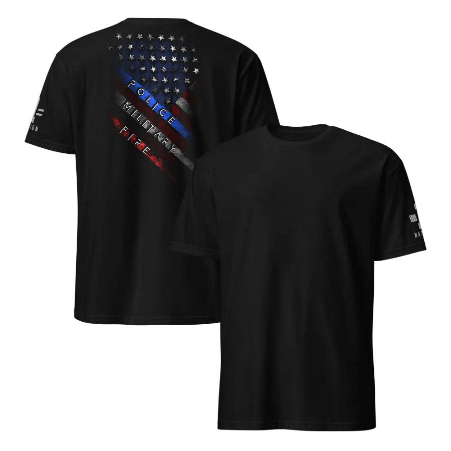 Police Military Fire American Flag product image (13)