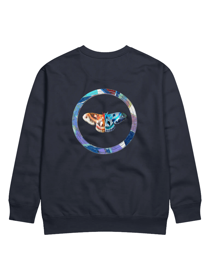 Moth Cotton Heritage Premium Sweatshirt (Back Patch) product image (2)