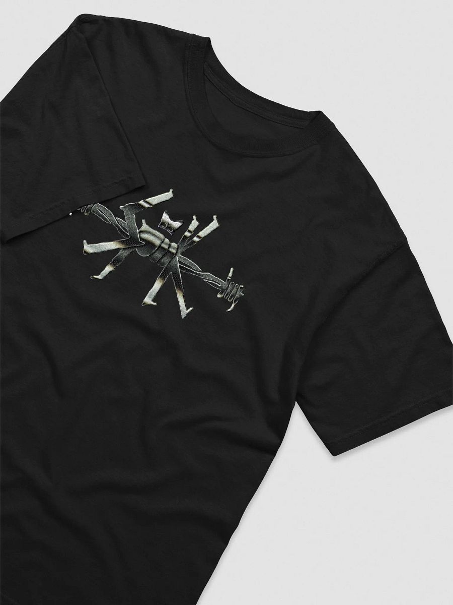 HARD&CORE Spook Barbed Wire Embroidered Tee product image (3)