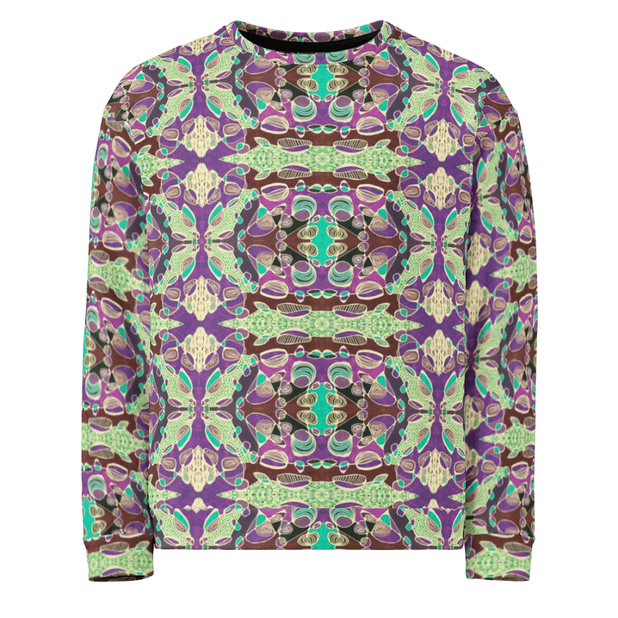 Abstract Patterned Shapes Neurographic Art Unisex Sweatshirt product image (3)