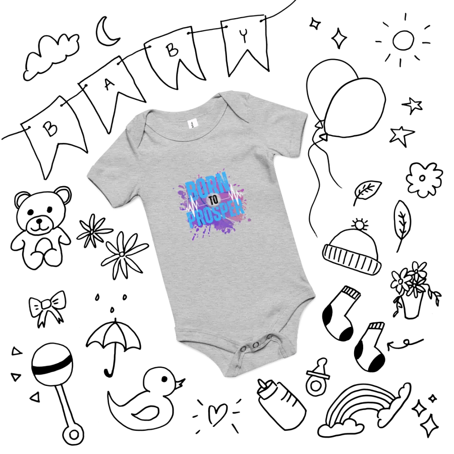 Born to Prosper Baby Onesie product image (11)