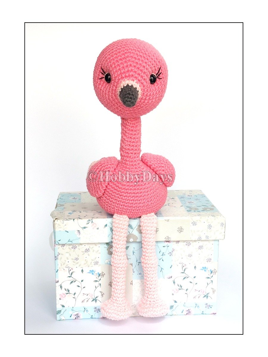 USA PATTERN - Amigurumi Crochet Flamingo product image (2)