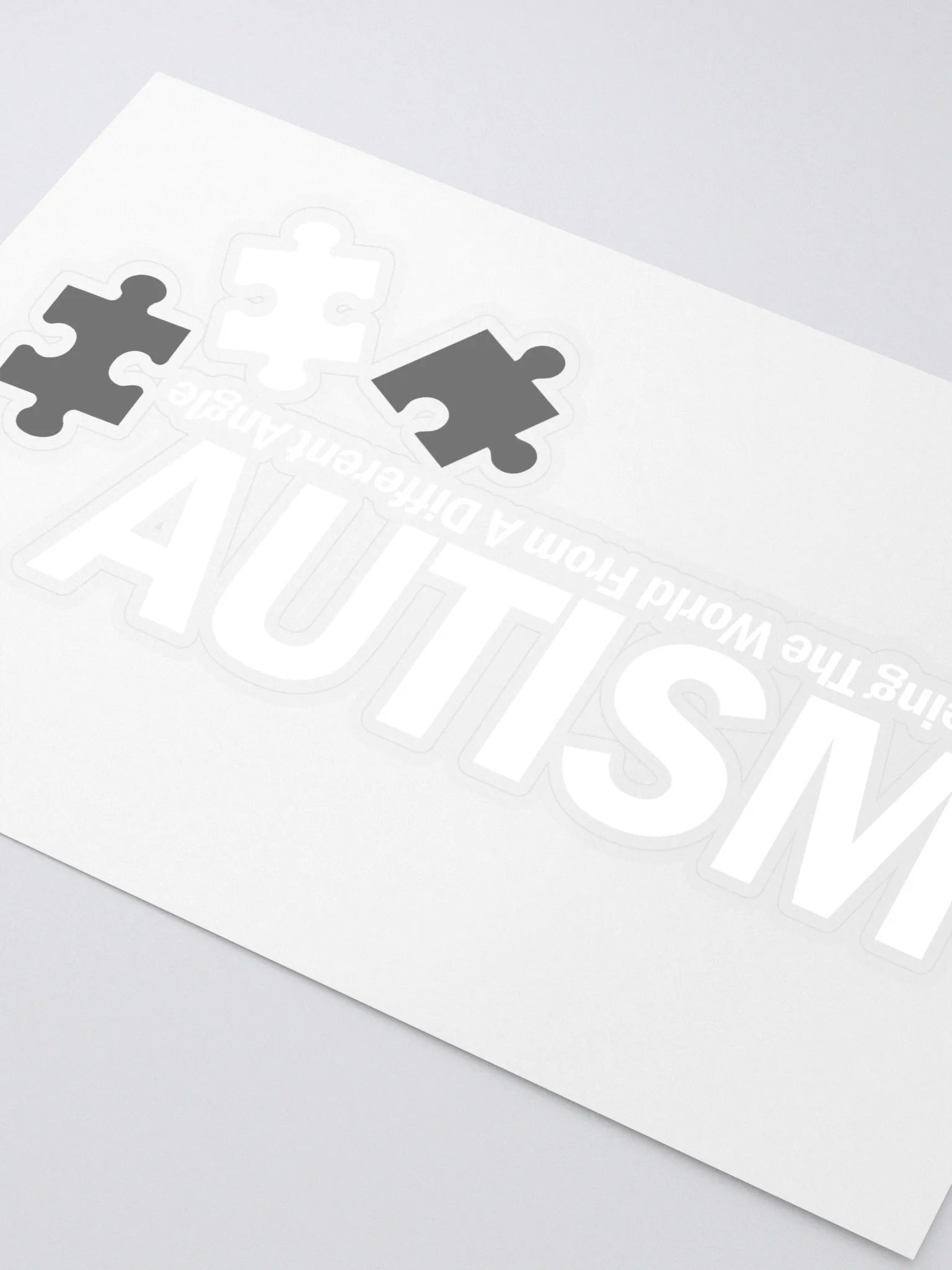 Autism awareness Window Decal product image (2)