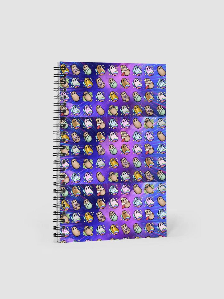 ''Patates intergalactiques'' Cahier à spirale product image (1)