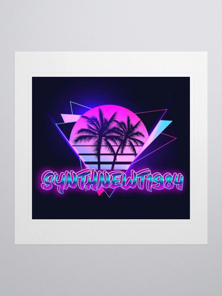 SynthNewt1984 Logo Sticker product image (1)