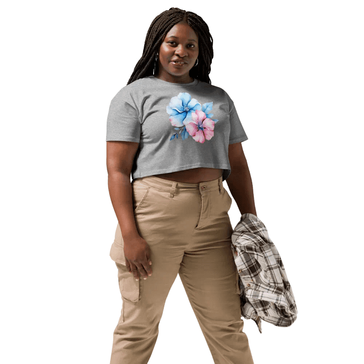 Floral Harmony Women's Crop Top product image (35)