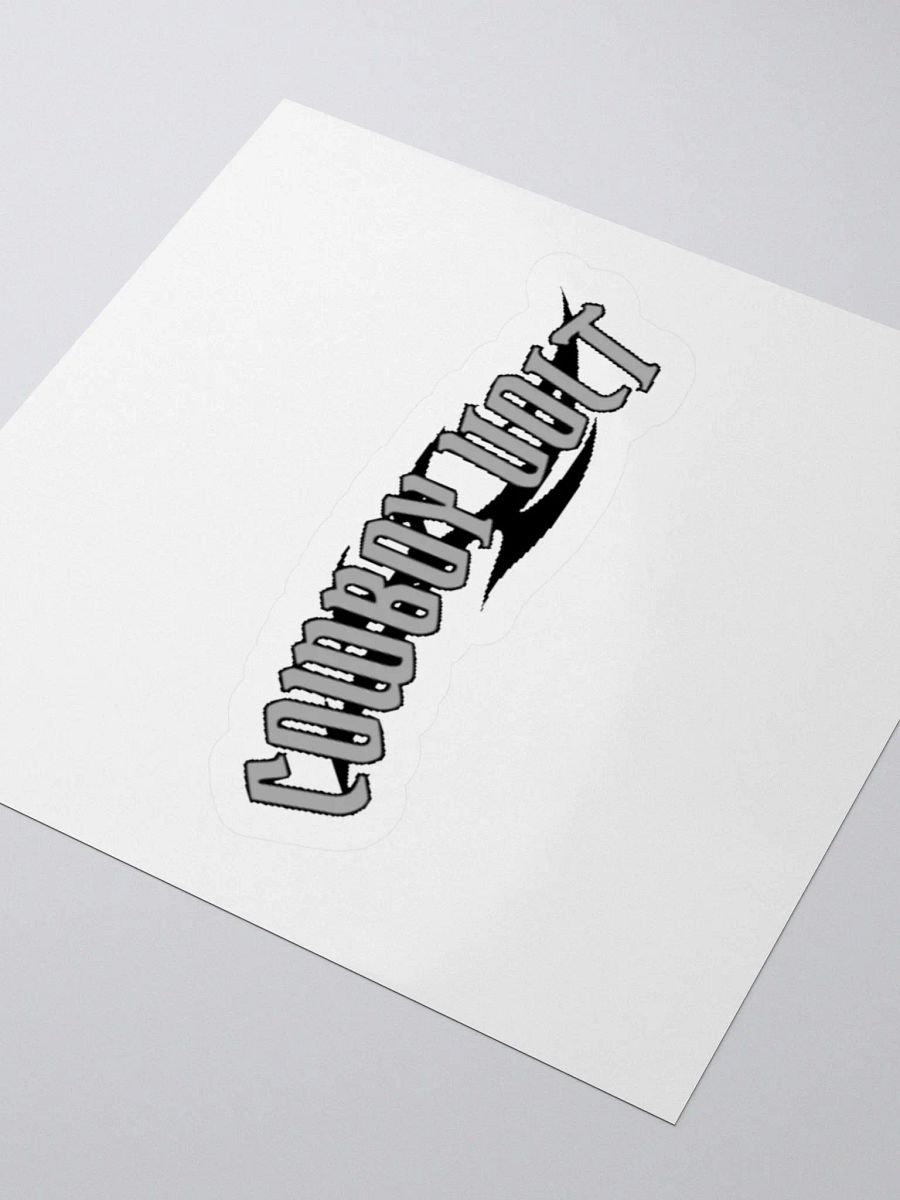 Cowboy Volt Kiss Cut Stickers product image (9)