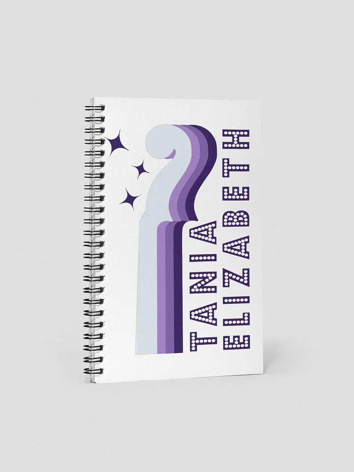 Spiral Notebook with Tania Elizabeth Four Fiddles Logo product image (1)
