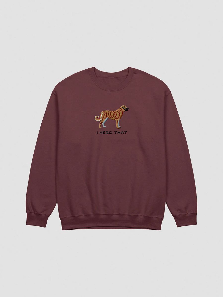 I Herd That Sweatshirt (Embroidered) of an Anatolian Shepherd Dog(Brindle) product image (6)