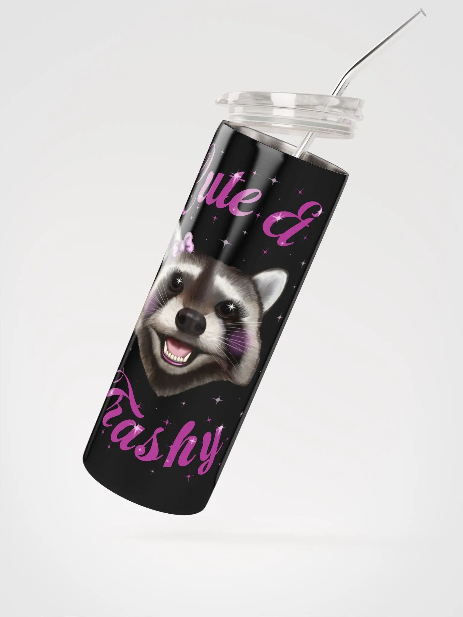 Cute & Trashy Tumbler product image (2)