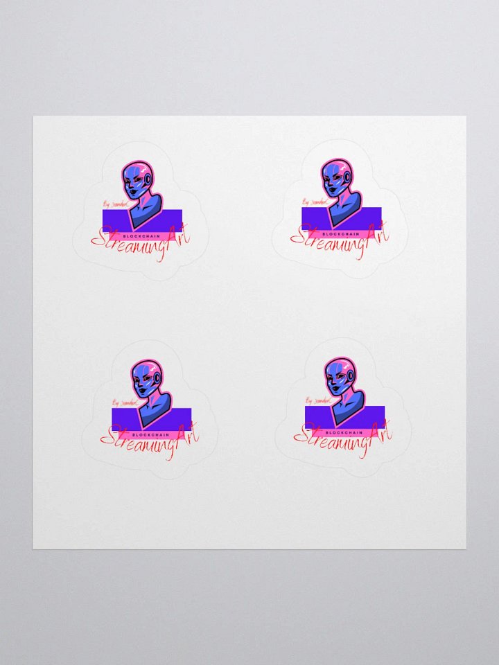 StreamingArt Futuristic Blockchain Sticker Set product image (3)