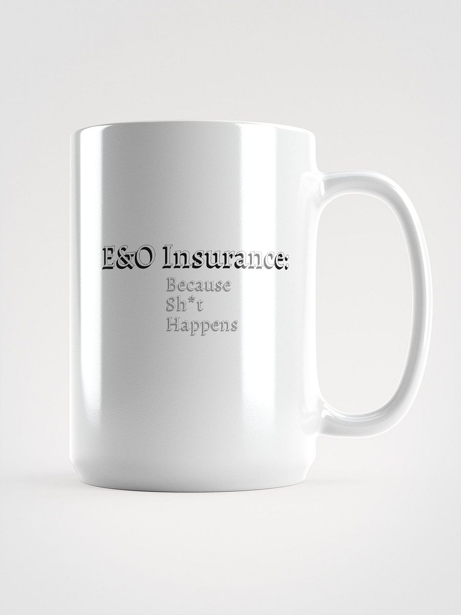 E&O Insurance White Mug product image (1)