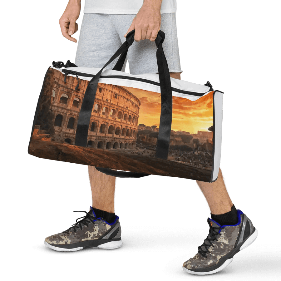Sunset Spectacle All-Over Print Duffle Bag product image (12)