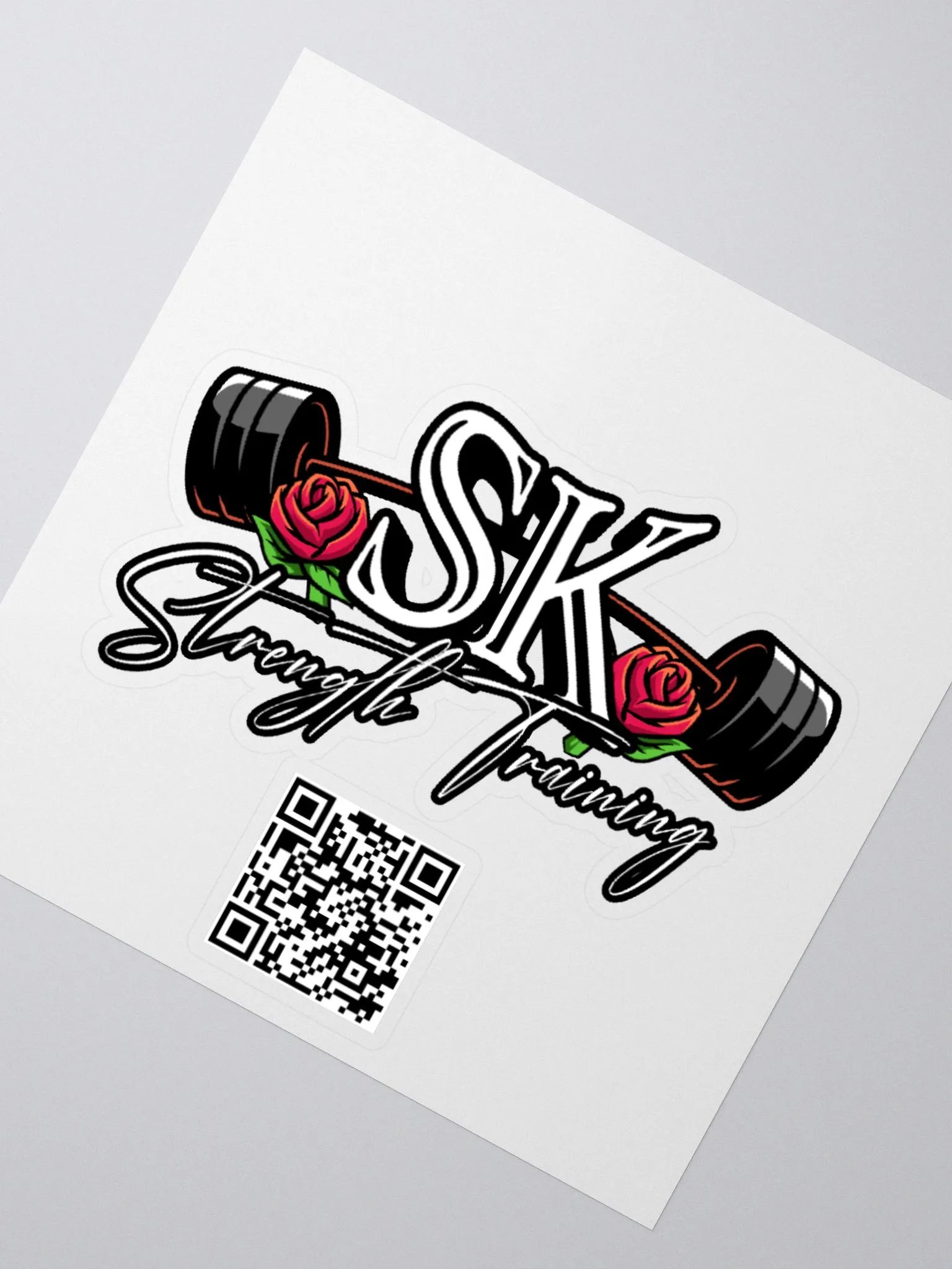 Strength Training Logo Kiss Cut Stickers product image (6)