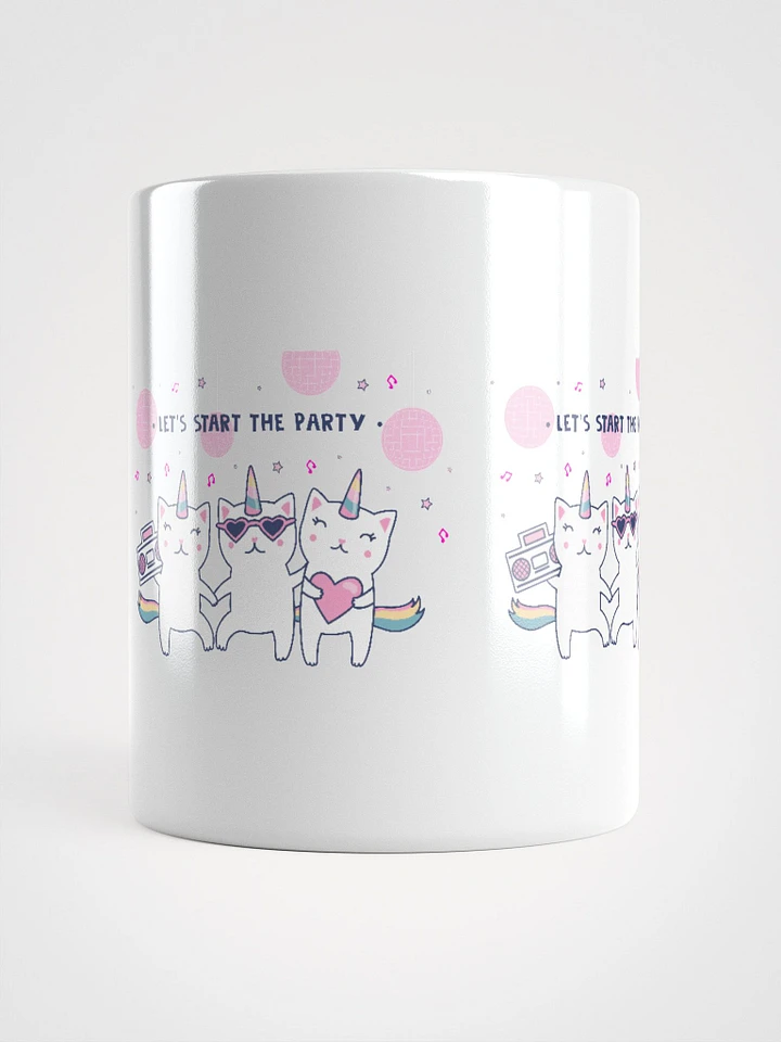 Disco Party Unicorn Cats Mug product image (1)