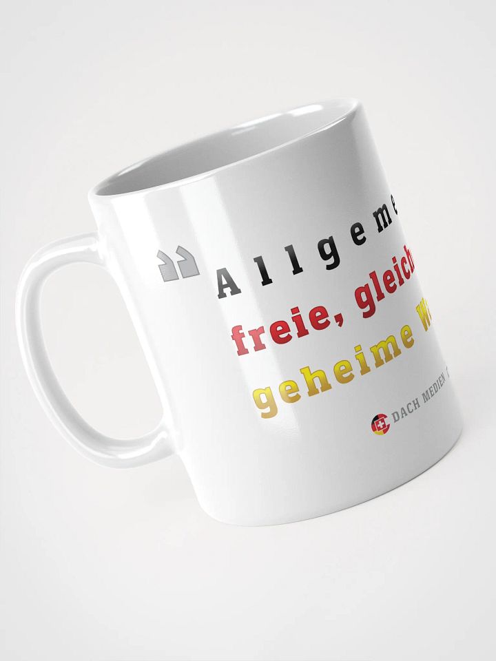 Tasse - Allgemeine, freie, gleiche und geheime Wahlen. product image (1)
