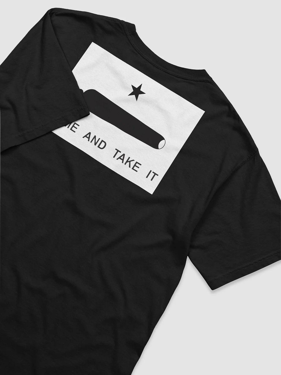 Lone Star Defiance Tee – "Come and Take It" Black product image (4)