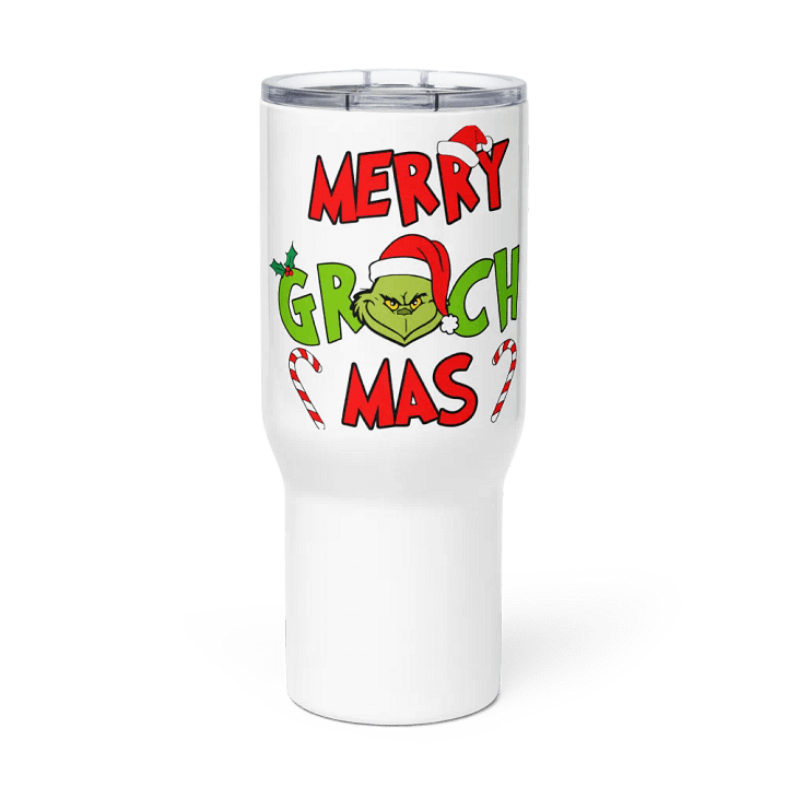 Grinchy Merry Travel Mug product image (3)
