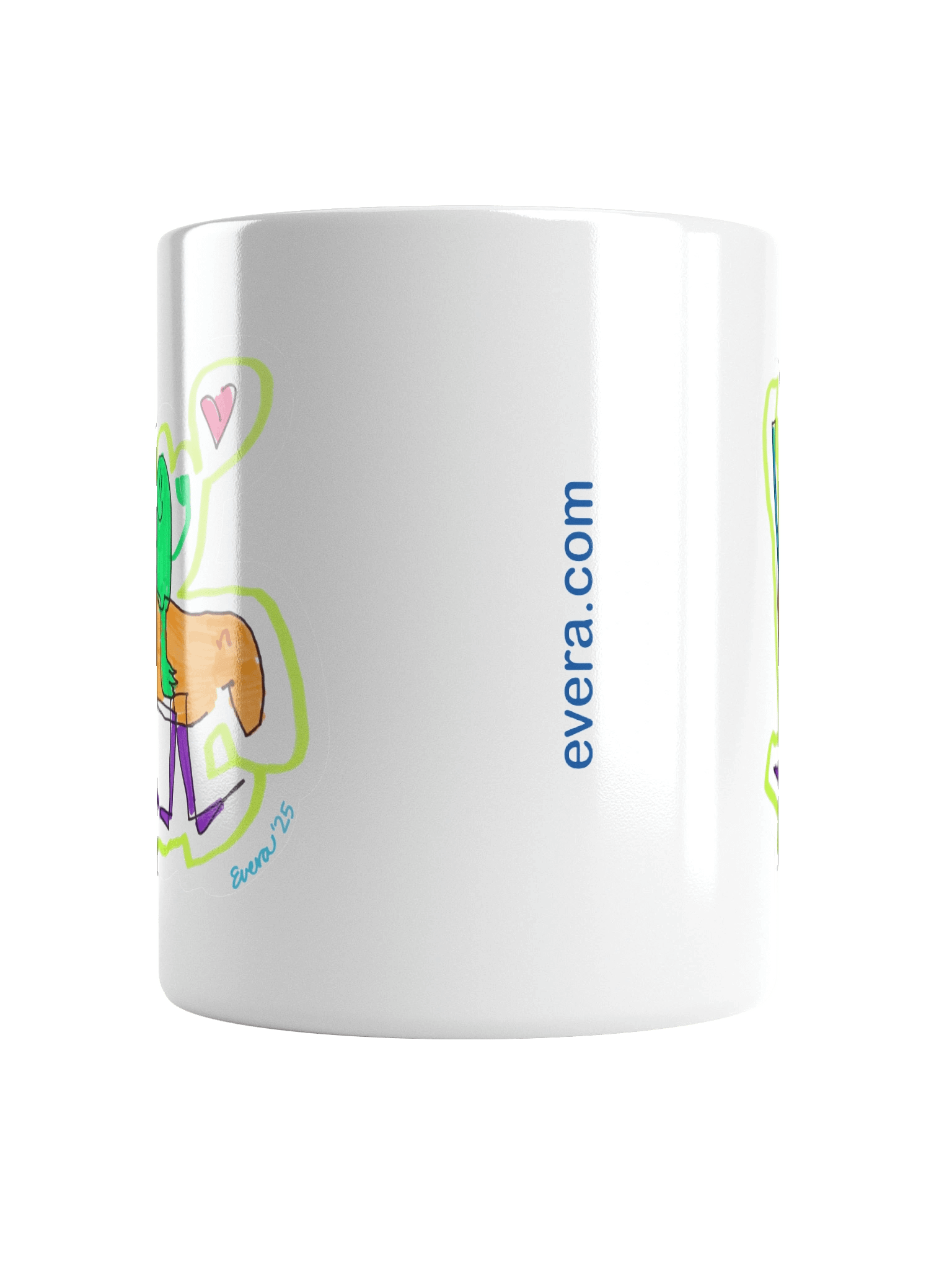 Pickle Riding a Five-Legged Corndog Mug product image (5)