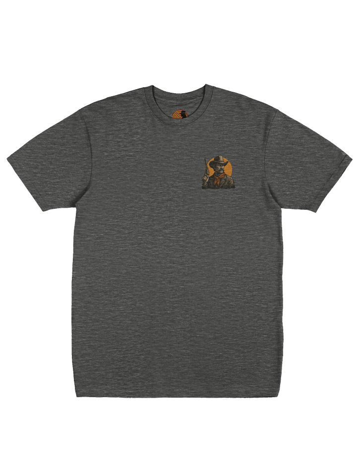 T-shirt premium épais “Cowboy & Soleil” – Édition La Poudre Noire product image (6)