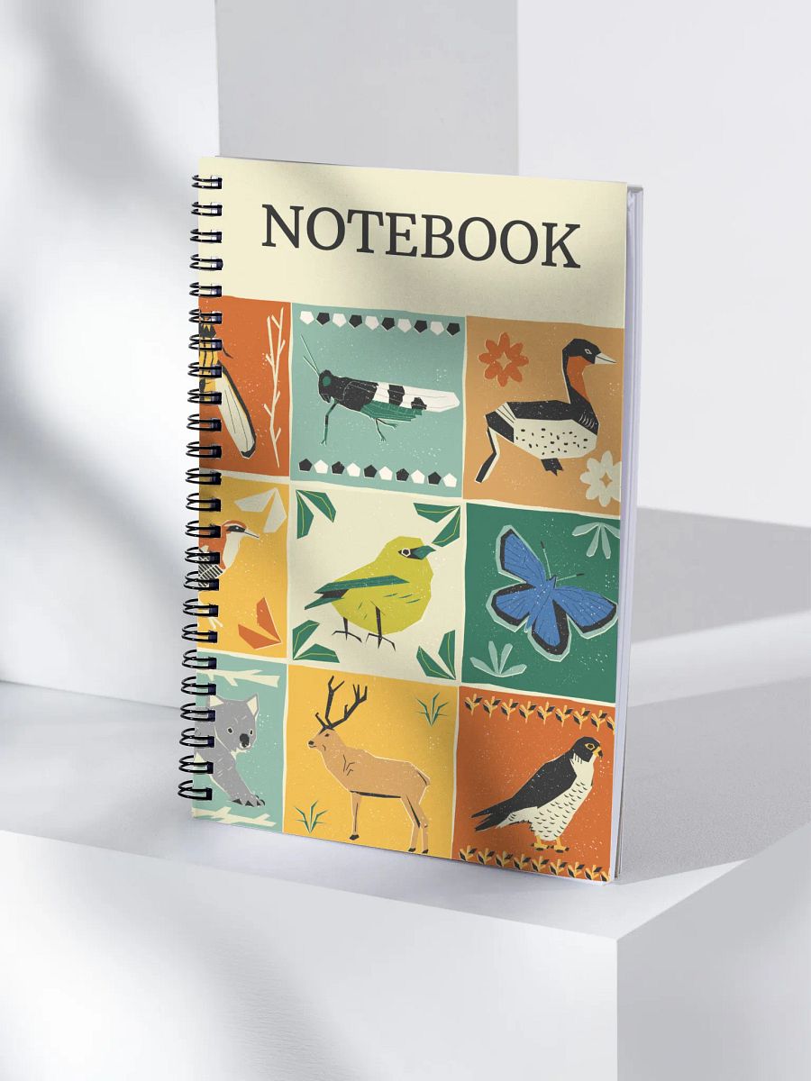 Nature's Friends Spiral Notebook product image (4)