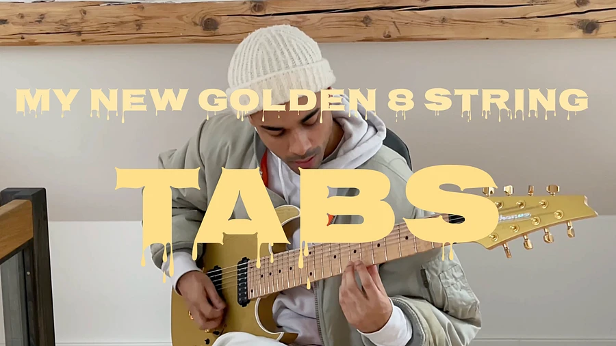 The Golden 8 String Riff Tabs product image (1)