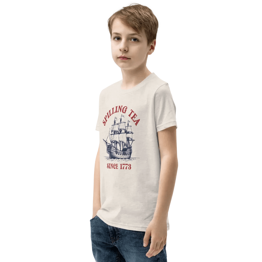 Kids Spilling Tea Since 1773 Tee product image (5)
