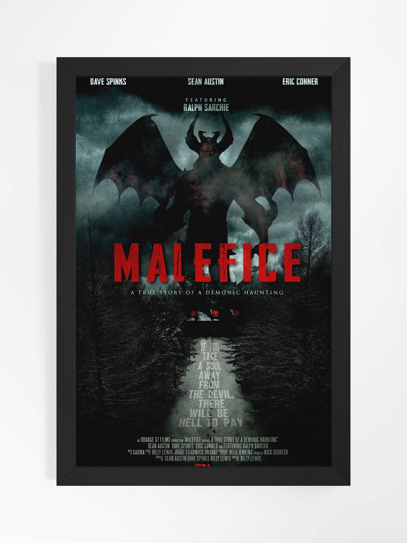 Framed Malefice Poster
