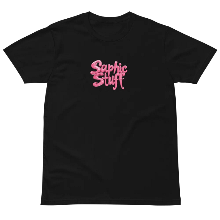 Black t-shirt - Sapphic Stuff product image (3)